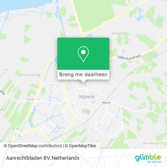 Aanrechtbladen BV kaart