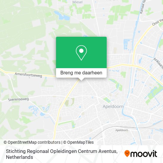 Stichting Regionaal Opleidingen Centrum Aventus kaart