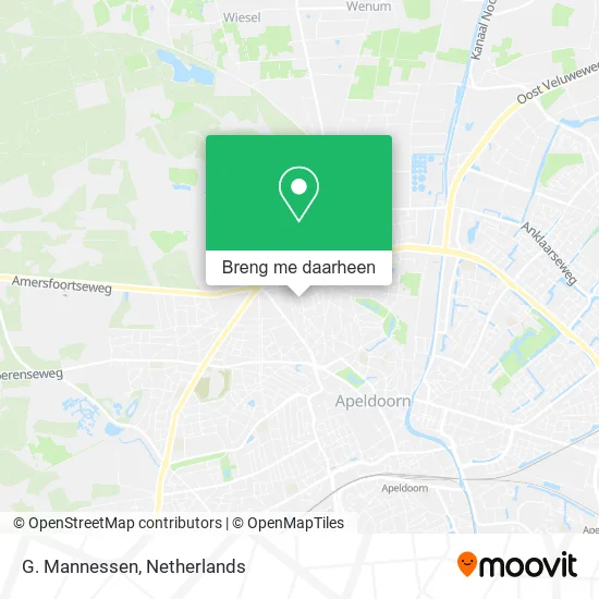 G. Mannessen kaart