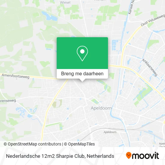 Nederlandsche 12m2 Sharpie Club kaart