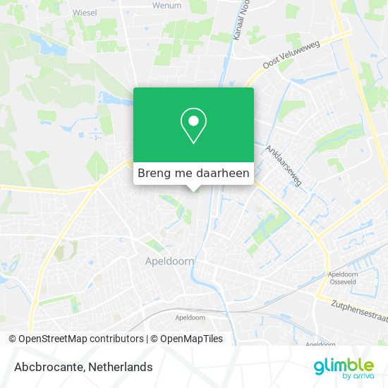 Abcbrocante kaart