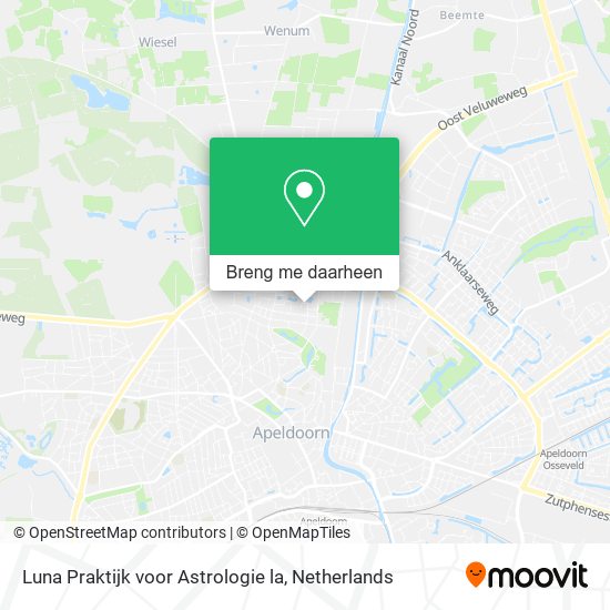 Luna Praktijk voor Astrologie la kaart