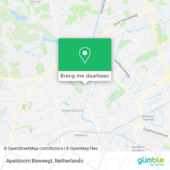 Apeldoorn Beweegt kaart