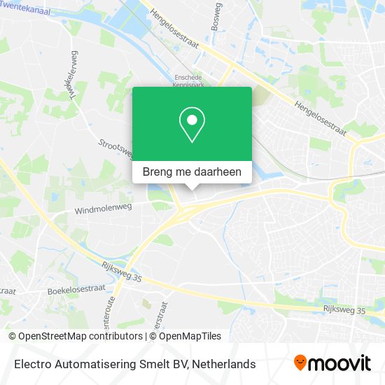 Electro Automatisering Smelt BV kaart