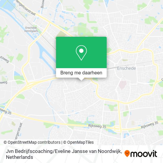 Jvn Bedrijfscoaching / Eveline Jansse van Noordwijk kaart