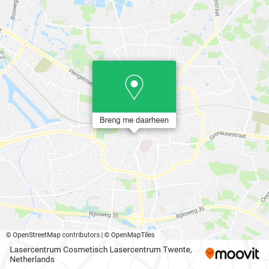 Lasercentrum Cosmetisch Lasercentrum Twente kaart
