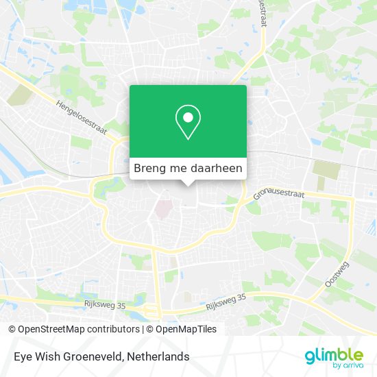 Eye Wish Groeneveld kaart