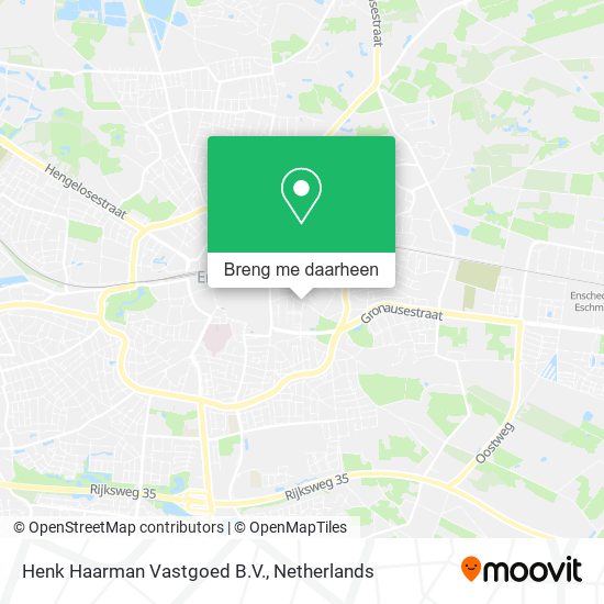 Henk Haarman Vastgoed B.V. kaart