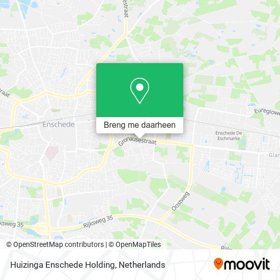 Huizinga Enschede Holding kaart