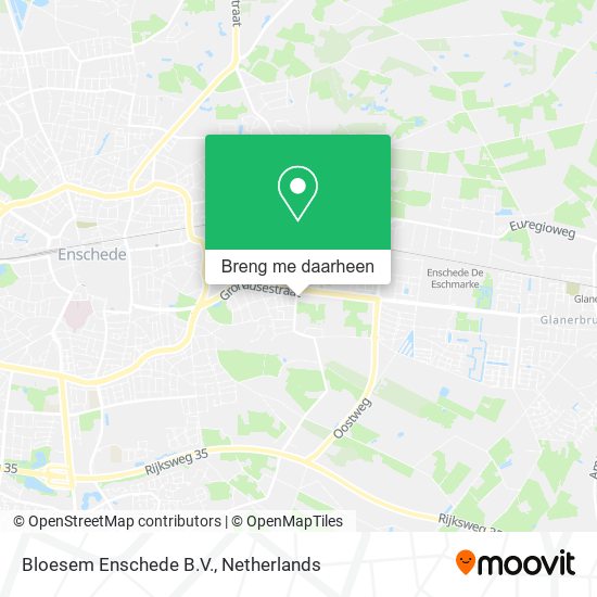 Bloesem Enschede B.V. kaart