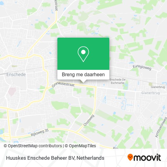 Huuskes Enschede Beheer BV kaart