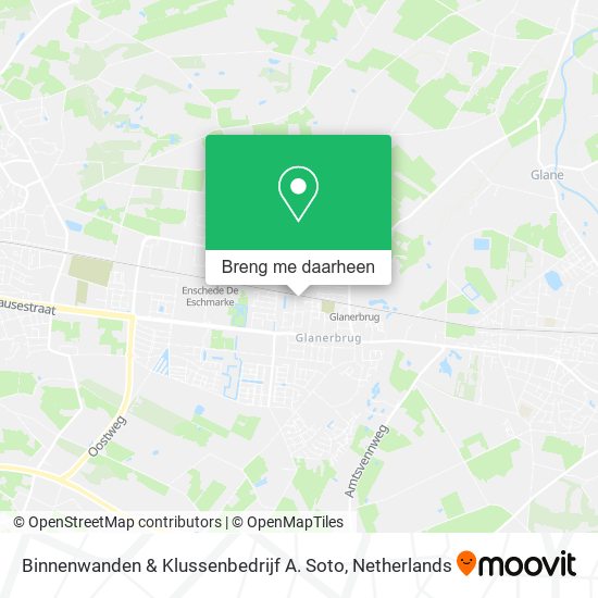 Binnenwanden & Klussenbedrijf A. Soto kaart