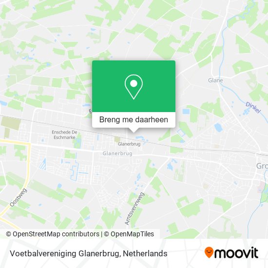 Voetbalvereniging Glanerbrug kaart