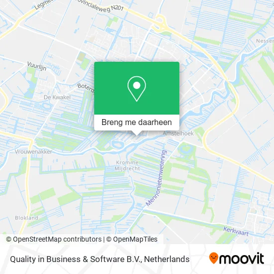 Quality in Business & Software B.V. kaart