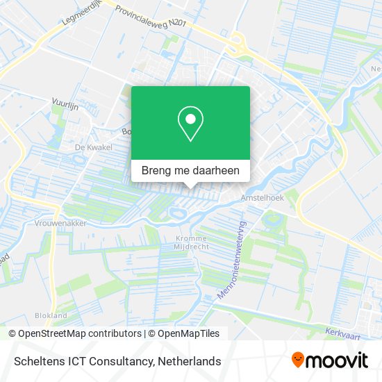 Scheltens ICT Consultancy kaart