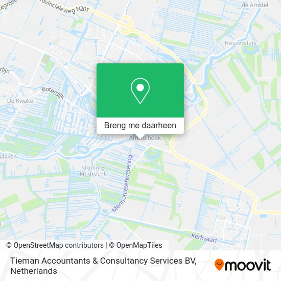 Tieman Accountants & Consultancy Services BV kaart