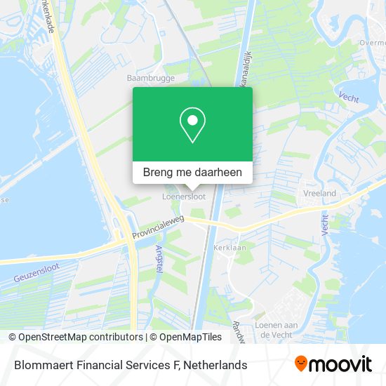 Blommaert Financial Services F kaart