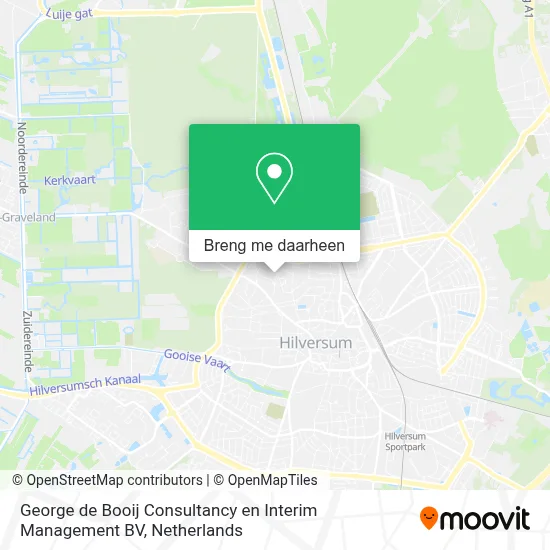 George de Booij Consultancy en Interim Management BV kaart