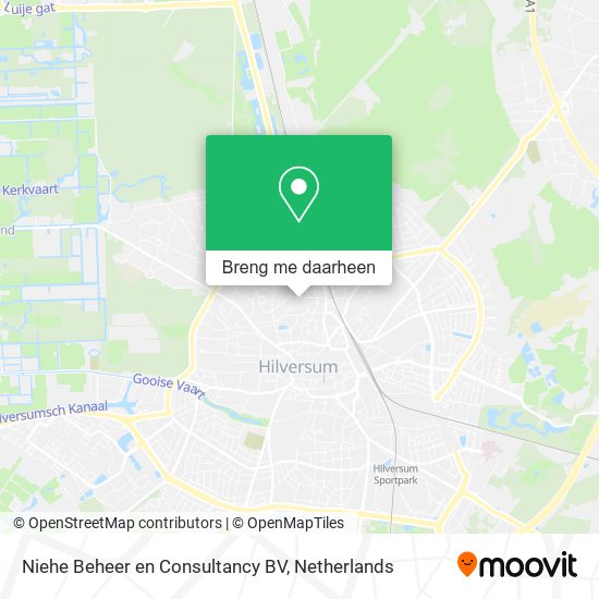 Niehe Beheer en Consultancy BV kaart