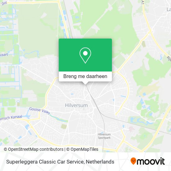 Superleggera Classic Car Service kaart