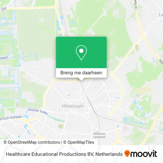 Healthcare Educational Productions BV kaart