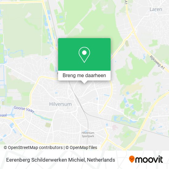 Eerenberg Schilderwerken Michiel kaart