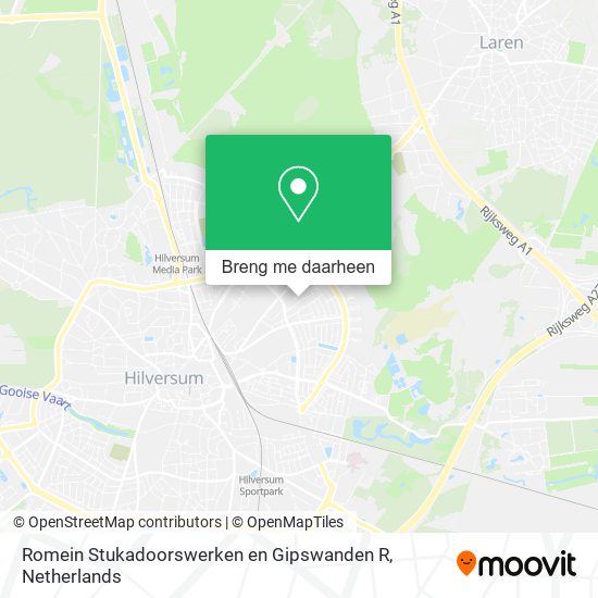 Romein Stukadoorswerken en Gipswanden R kaart