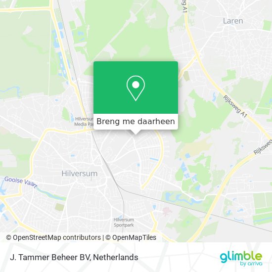 J. Tammer Beheer BV kaart