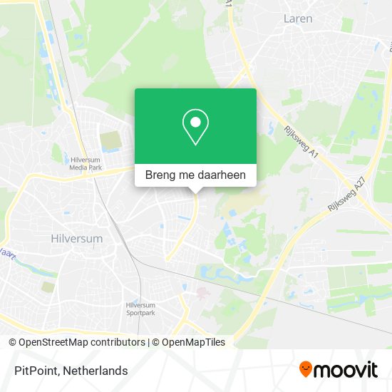 PitPoint kaart