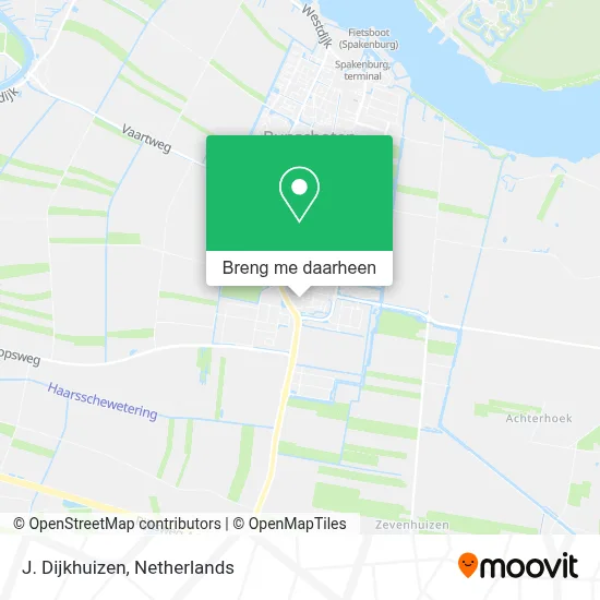 J. Dijkhuizen kaart