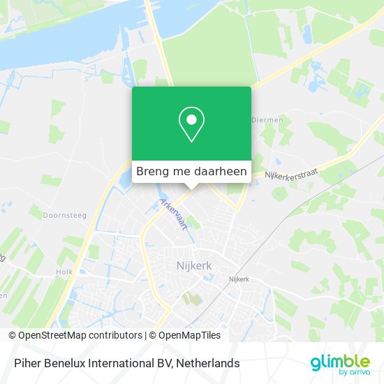 Piher Benelux International BV kaart