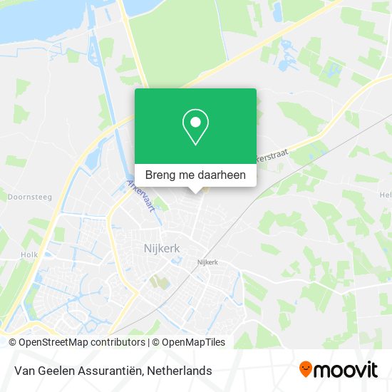 Van Geelen Assurantiën kaart