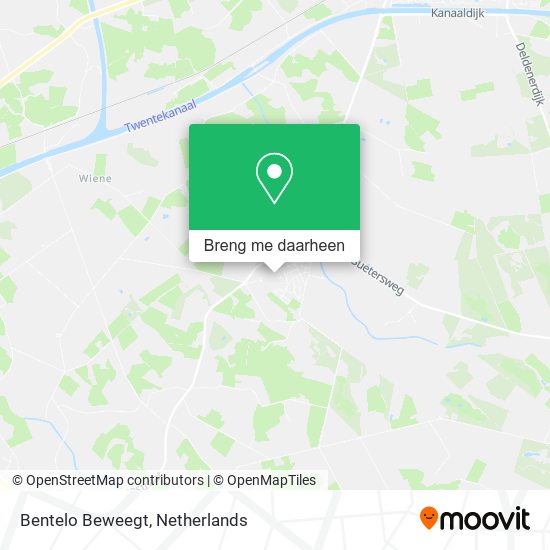 Bentelo Beweegt kaart