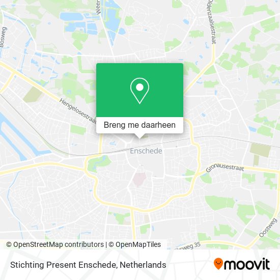 Stichting Present Enschede kaart