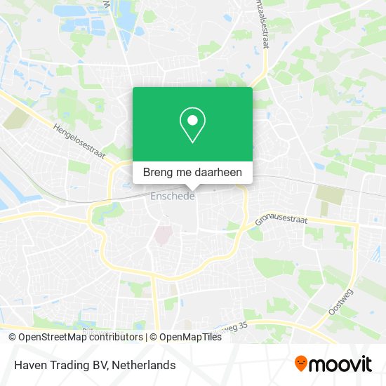 Haven Trading BV kaart