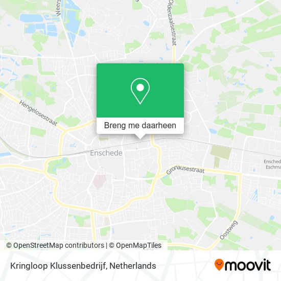 Kringloop Klussenbedrijf kaart