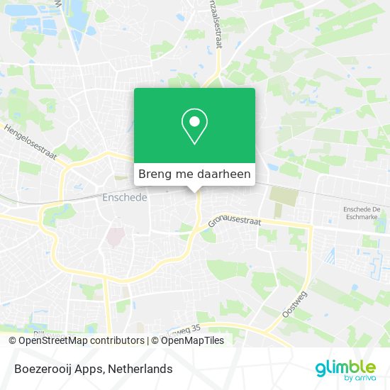 Boezerooij Apps kaart