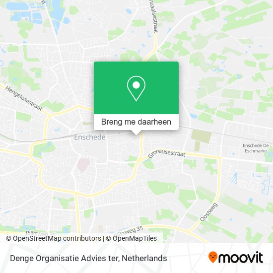 Denge Organisatie Advies ter kaart