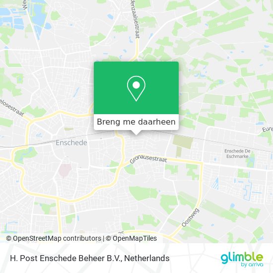 H. Post Enschede Beheer B.V. kaart