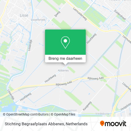 Stichting Begraafplaats Abbenes kaart