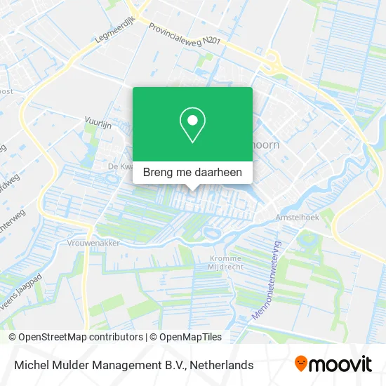 Michel Mulder Management B.V. kaart