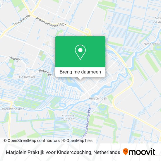 Marjolein Praktijk voor Kindercoaching kaart