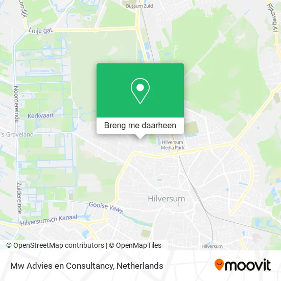 Mw Advies en Consultancy kaart