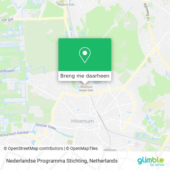 Nederlandse Programma Stichting kaart