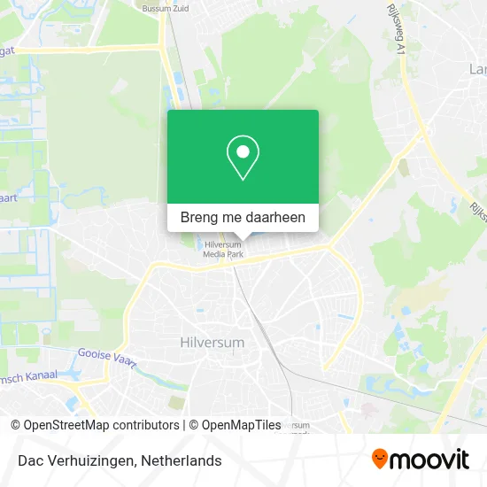 Dac Verhuizingen kaart