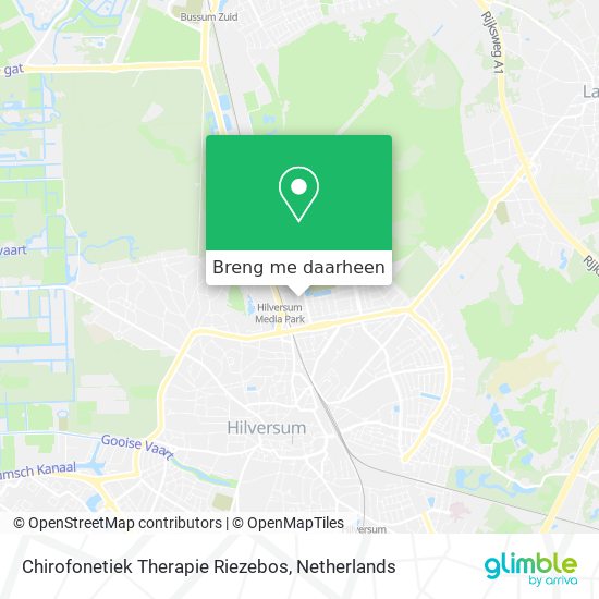 Chirofonetiek Therapie Riezebos kaart