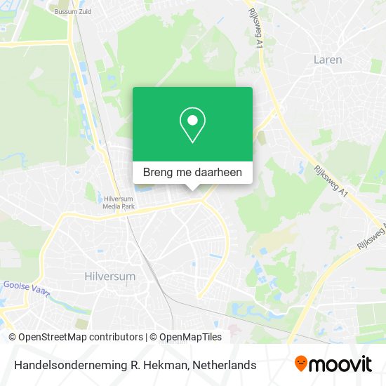 Handelsonderneming R. Hekman kaart