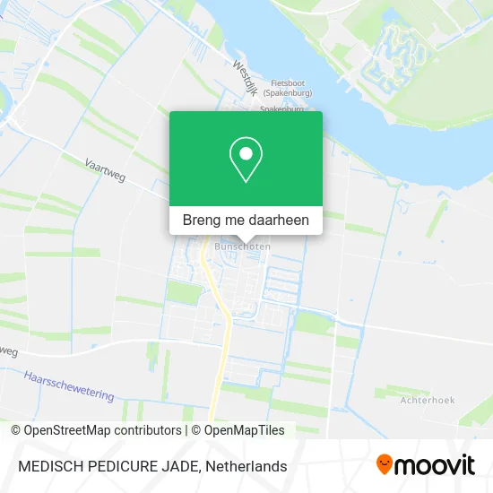 MEDISCH PEDICURE JADE kaart