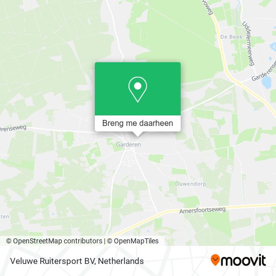 Veluwe Ruitersport BV kaart