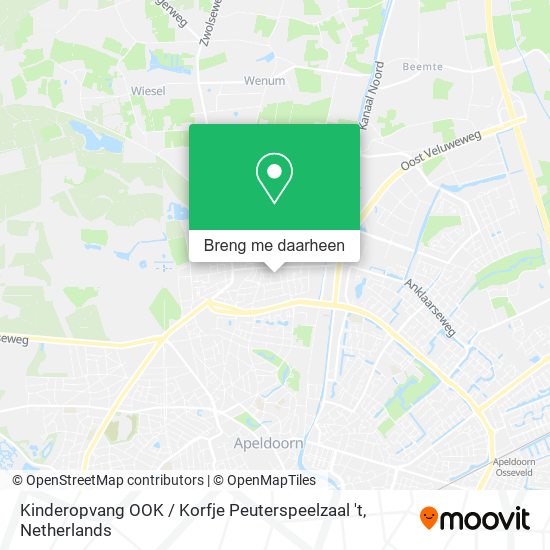 Kinderopvang OOK / Korfje Peuterspeelzaal 't kaart